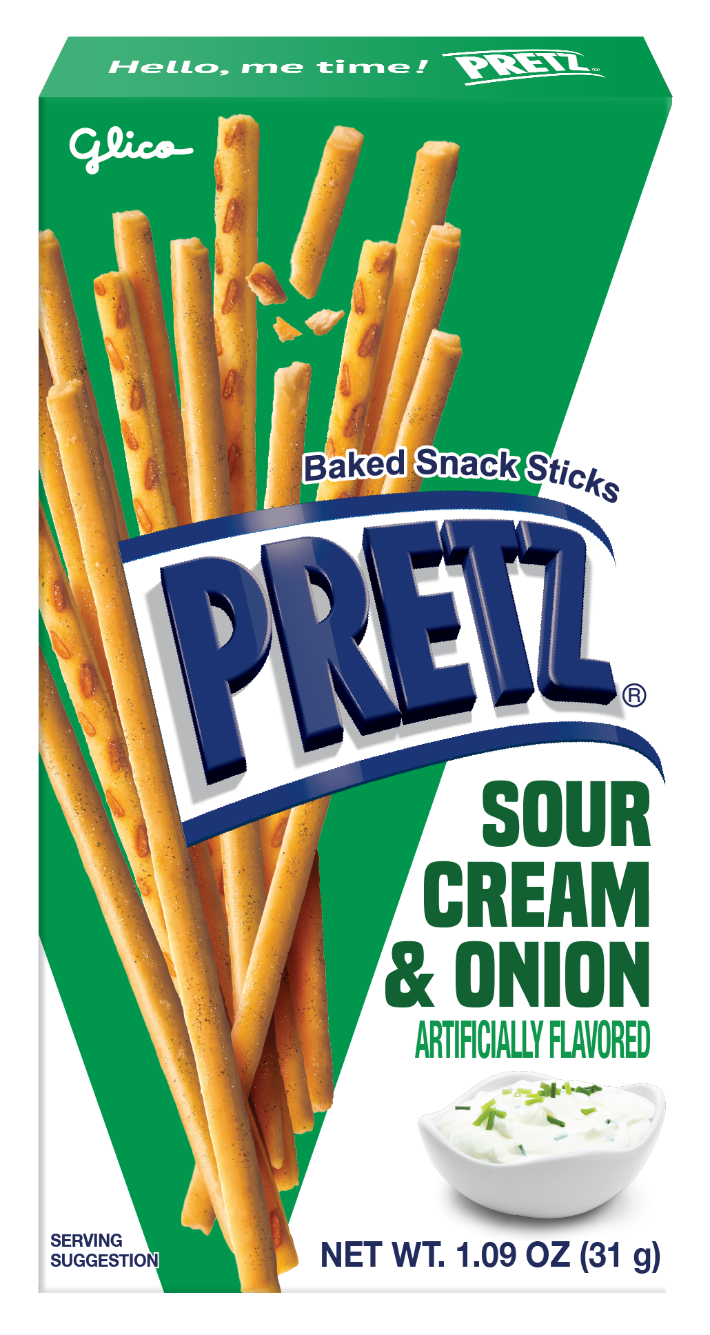 Pretz Sour Cream & Onion | Ezaki Glico USA Corporation
